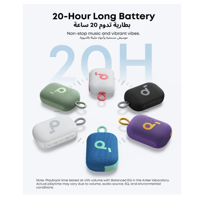 Soundcore Select 4 Go Ultra-Portable Bluetooth Speaker by Anker